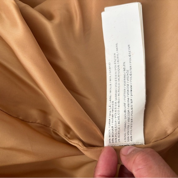 Mango Women's Mustard Teddy Jacket - Picture 5 of 5